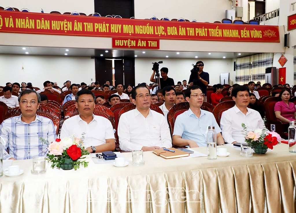   Ân Thi: Thành lập mới 3 đảng bộ xã thuộc diện sắp xếp đơn vị hành chính giai đoạn 2023-2025