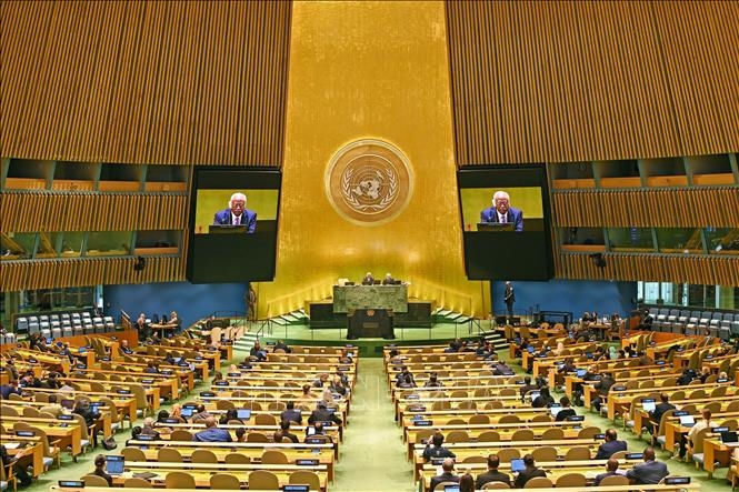   Đại hội đồng Liên hợp quốc thông qua nghị quyết yêu cầu ngừng bắn ở Gaza