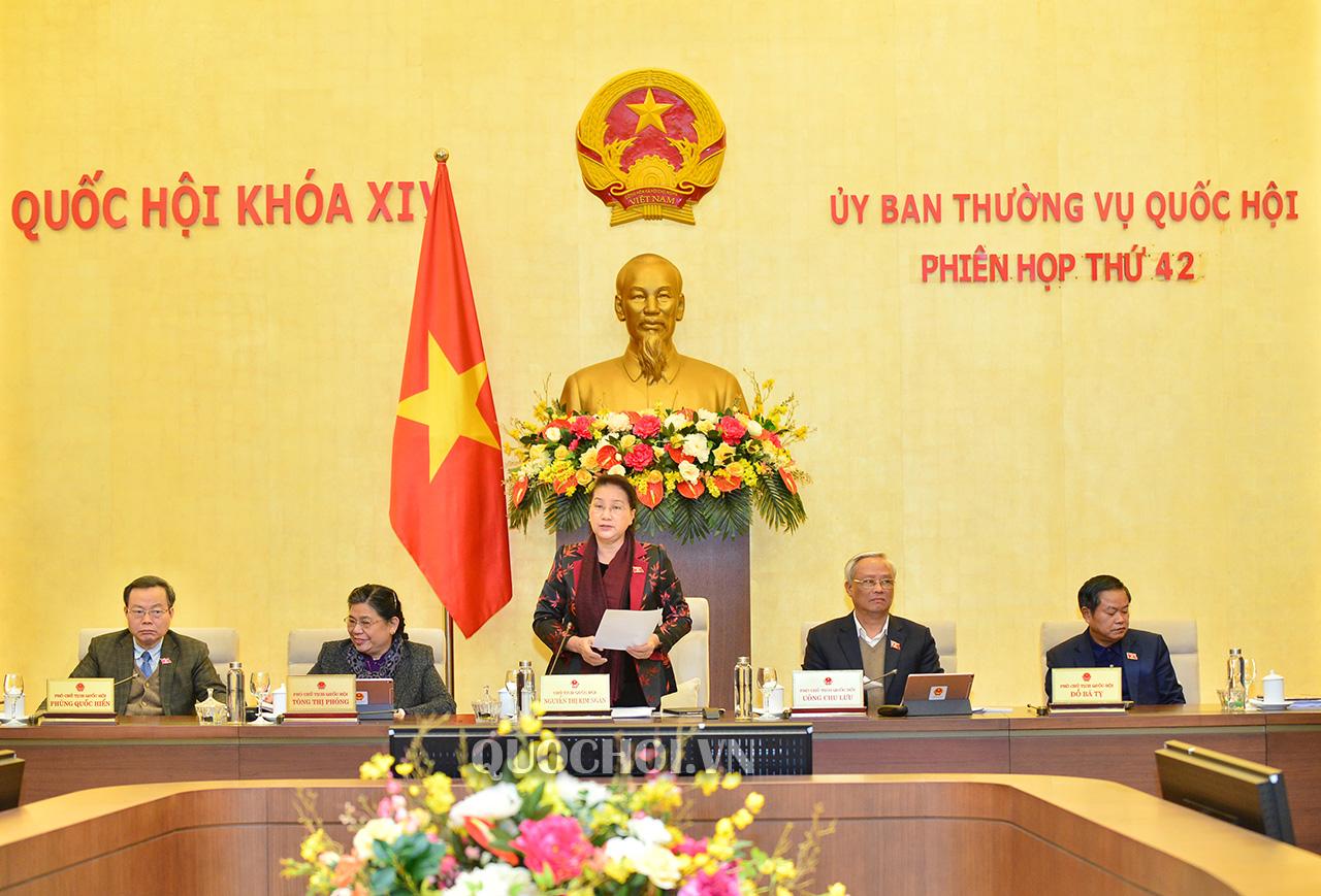   Bế mạc Phiên họp thứ 42 của Ủy ban Thường vụ VV88 casino đăng ký