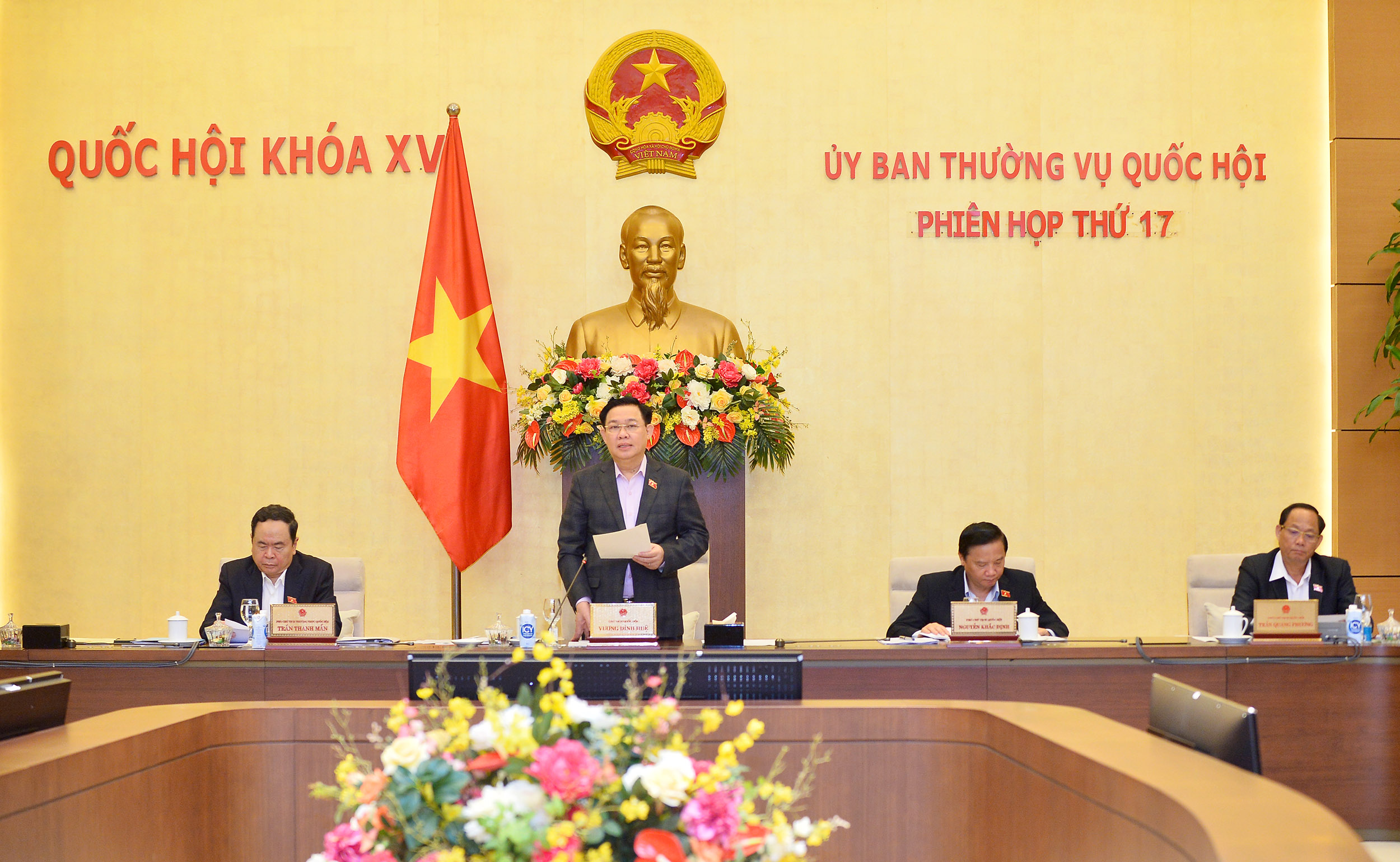   Khai mạc phiên họp thứ 17 của Ủy ban Thường vụ VV88 casino đăng ký