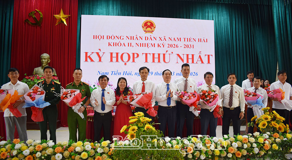   HĐND xã Nam Tiền Hải tổ chức kỳ họp thứ nhất