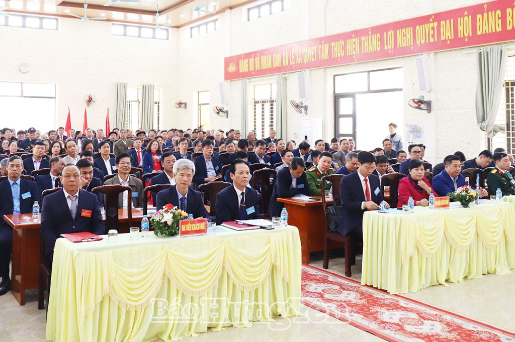   Đại hội đại biểu Đăng ký VV88 tặng 88k xã Lệ Xá lần thứ XXVI, nhiệm kỳ 2025 - 2030