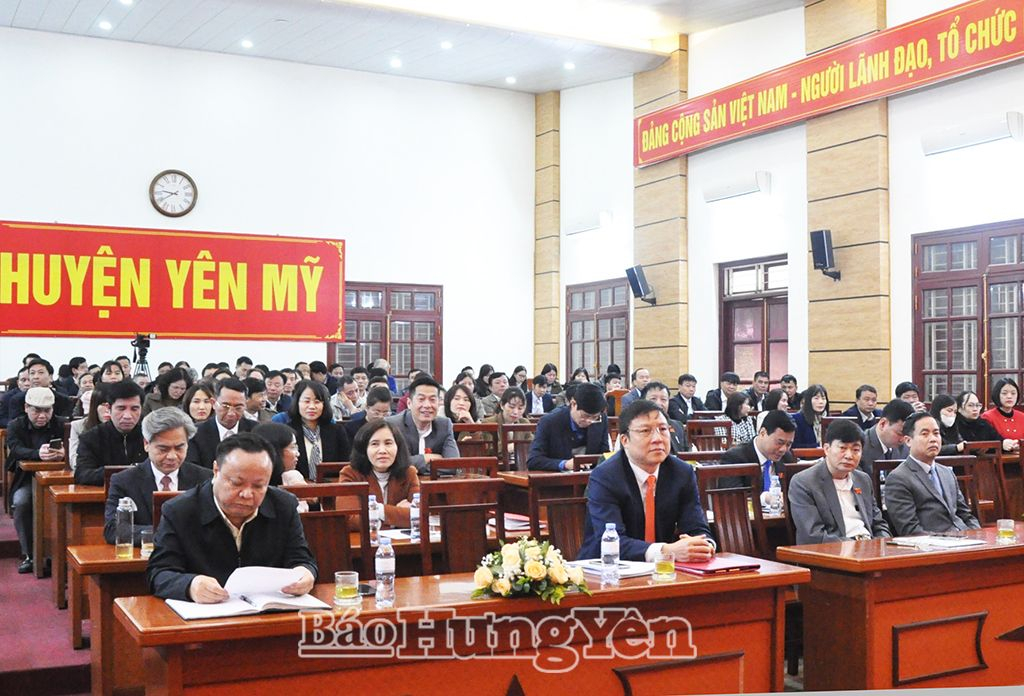   Yên Mỹ: Công bố các nghị quyết, quyết định về sắp xếp tổ chức bộ máy và công tác VV88 dự đoán xổ số ba miền siêu chính xác