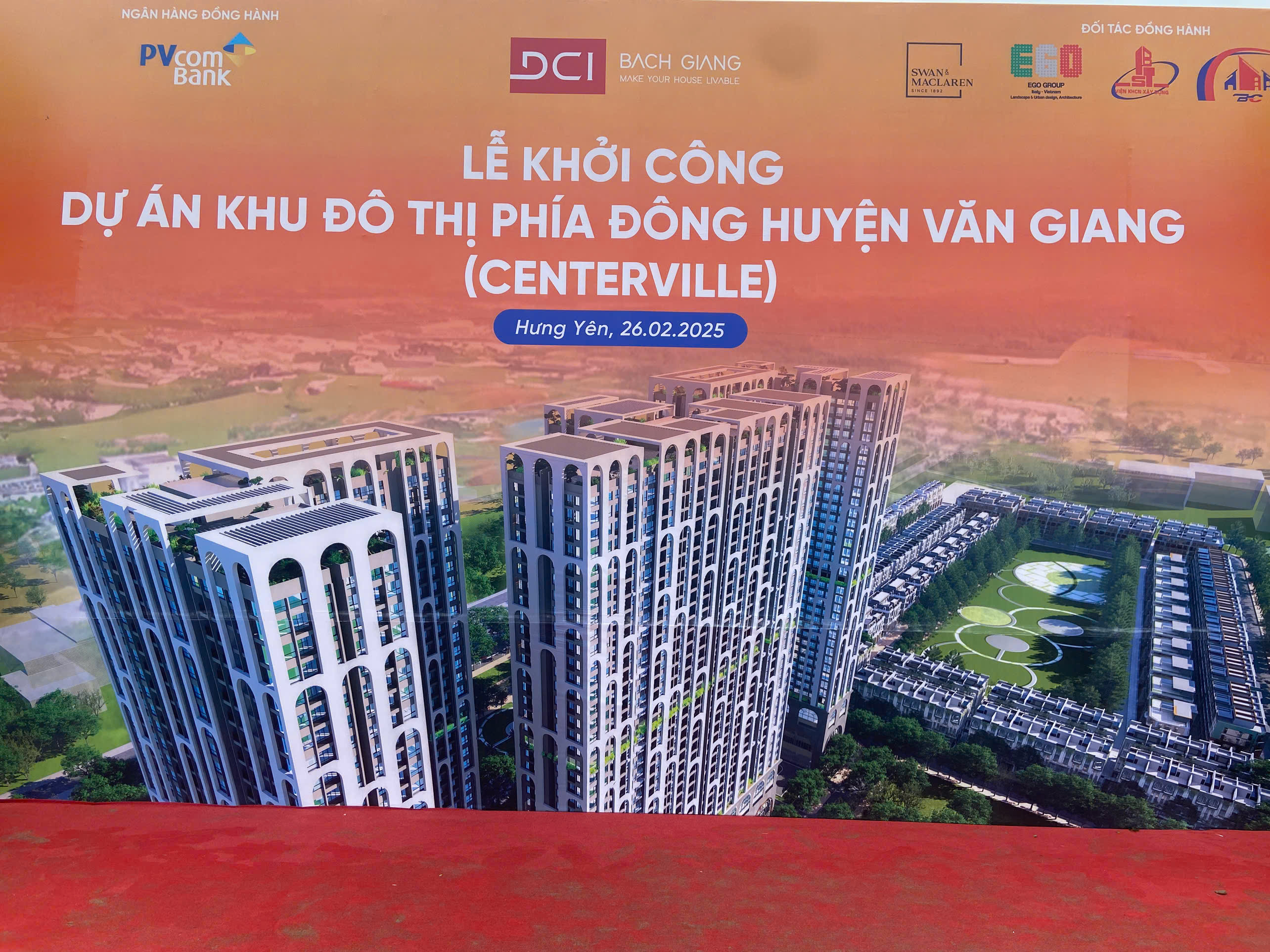   Khởi công Dự án Khu đô thị phía Đông huyện Văn Giang