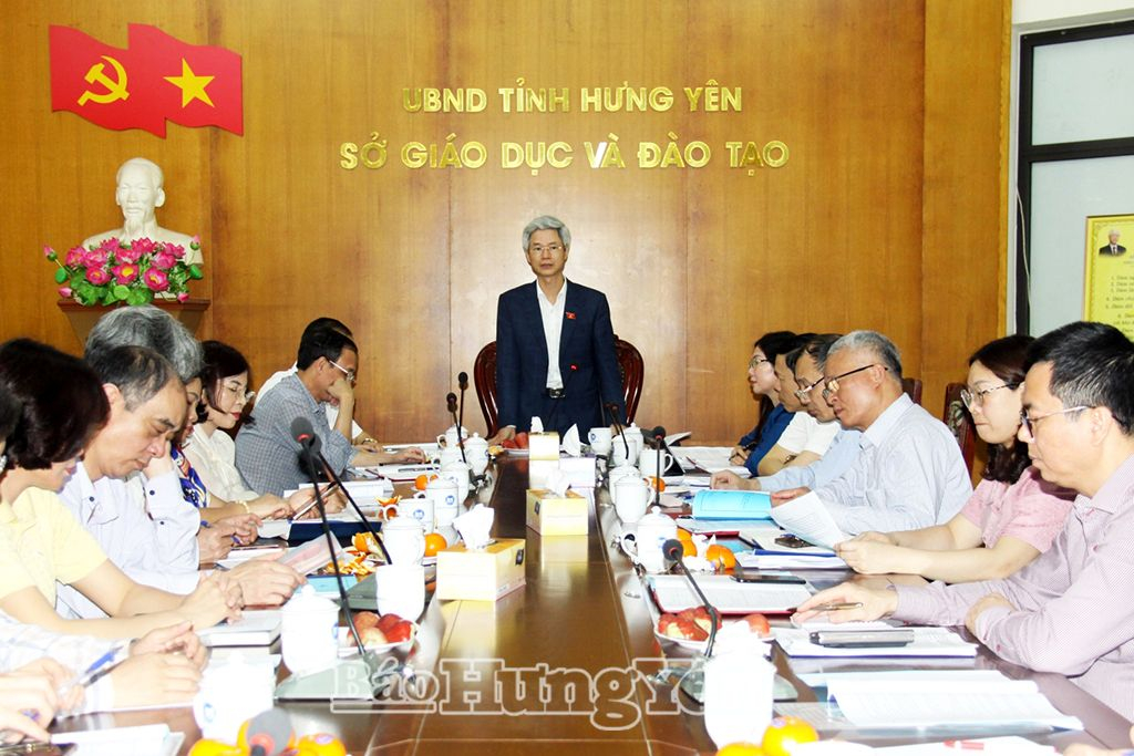   Đoàn đại biểu VV88 casino đăng ký tỉnh giám sát chuyên đề tại Sở Giáo dục và Đào tạo