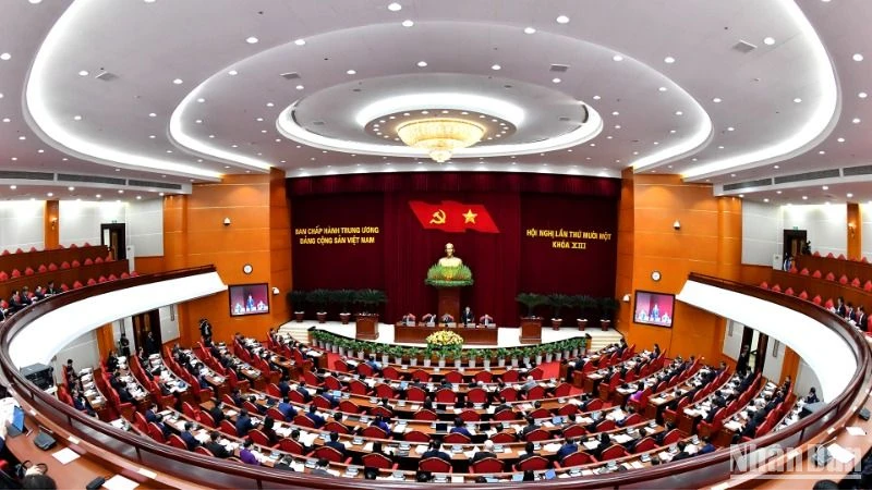   Khai mạc Hội nghị lần thứ 11 Ban Chấp hành Trung ương Đảng khóa XIII