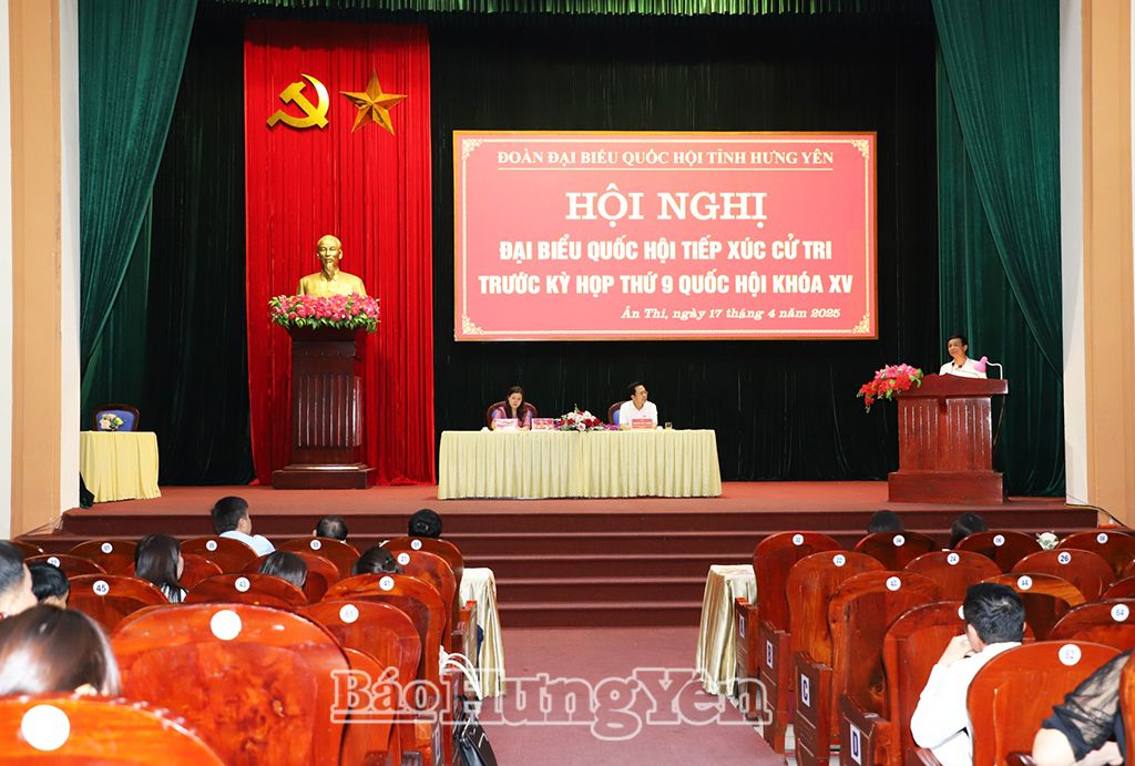   Đoàn đại biểu VV88 casino đăng ký tỉnh tiếp xúc cử tri huyện Ân Thi