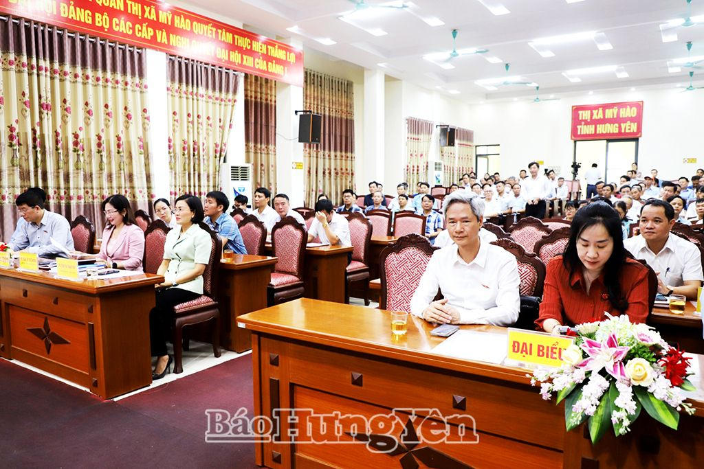   Đoàn đại biểu VV88 casino đăng ký tỉnh tiếp xúc cử tri trước Kỳ họp thứ 9, VV88 casino đăng ký khoá XV tại thị xã Mỹ Hào