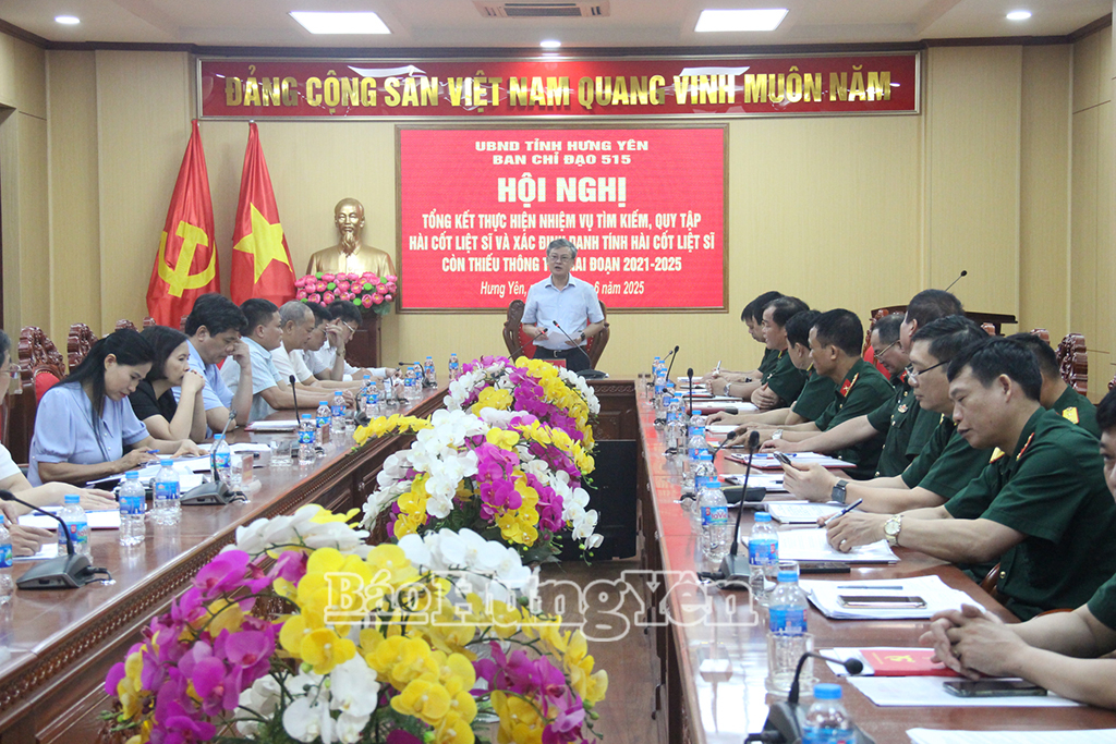   VV88id nổ hũ có 108 hài cốt liệt sĩ được di chuyển, tiếp nhận an táng tại nghĩa trang liệt sĩ trong tỉnh