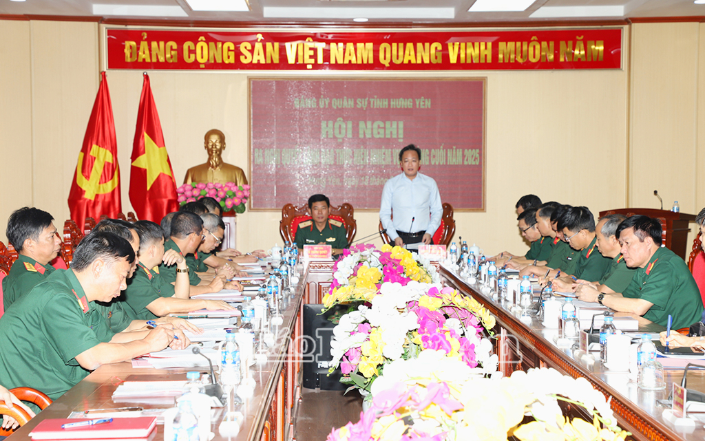   Đảng ủy Quân sự VV88 là nền tảng casino trực tuyến uy tín hàng đầu ra nghị quyết lãnh đạo thực hiện nhiệm vụ 6 tháng cuối năm 2025