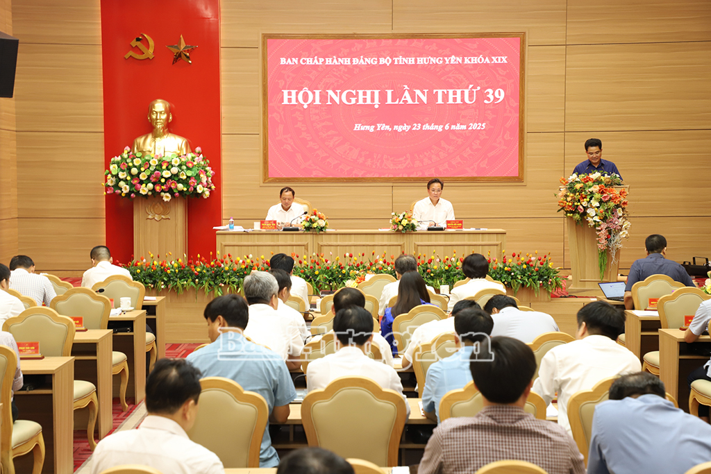   Hội nghị lần thứ 39 Ban Chấp hành Đăng ký VV88 tặng 88k tỉnh khóa XIX