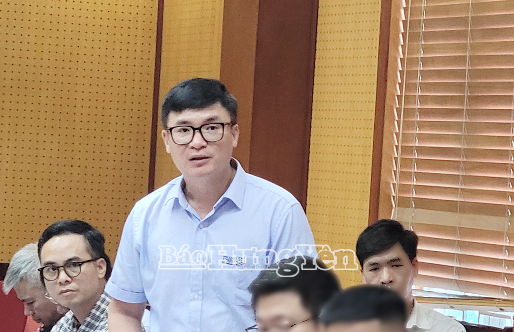 Đại diện nhà đầu tư hạ tầng KCN Thăng Long II phát biểu tại hội nghị