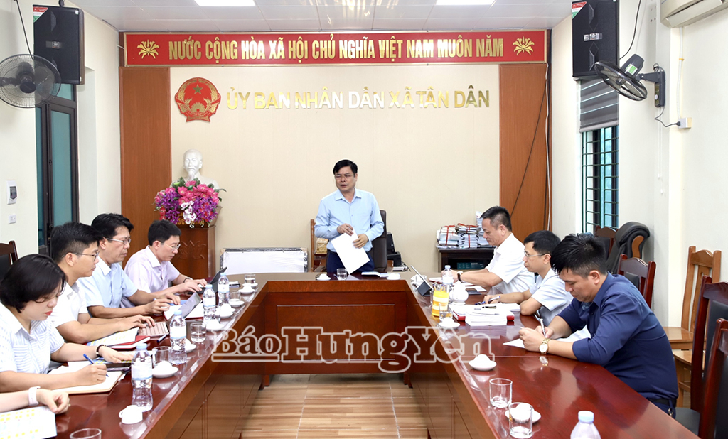   Phó Chủ tịch UBND tỉnh Phạm Văn Nghiêm kiểm tra công tác vận hành chính quyền địa phương 2 cấp tại một số địa phương