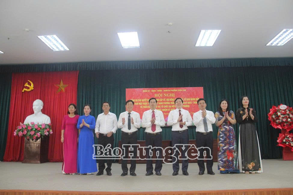 Ban Thường vụ Đảng ủy phường Trần Lãm