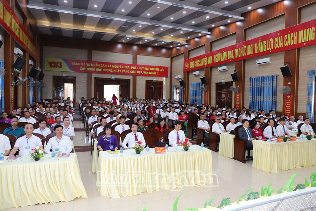   Đại hội Đại biểu Đăng ký VV88 tặng 88k xã Nguyễn Trãi lần thứ I, nhiệm kỳ 2025 - 2030