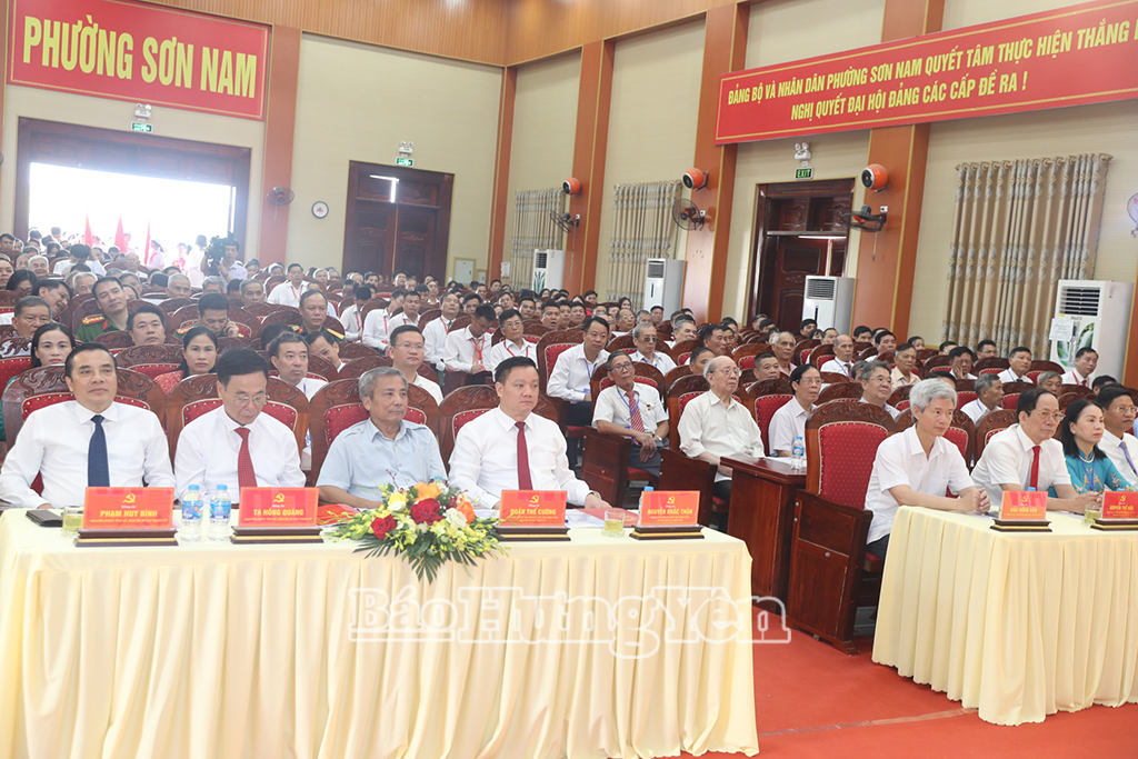 Các đại biểu dự Đại hội.