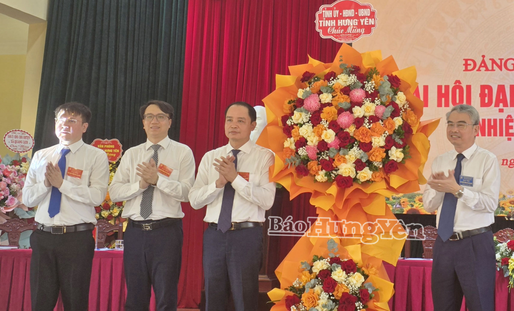   Vũ Quý: Phấn đấu nhiệm kỳ 2025 - 2030 tổng giá trị sản phẩm trên địa bàn tăng bình quân 10,8%/ năm