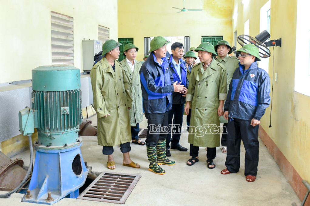   Phó Chủ tịch UBND tỉnh Nguyễn Hùng Nam kiểm tra, chỉ đạo công tác phòng, chống cơn bão số 3