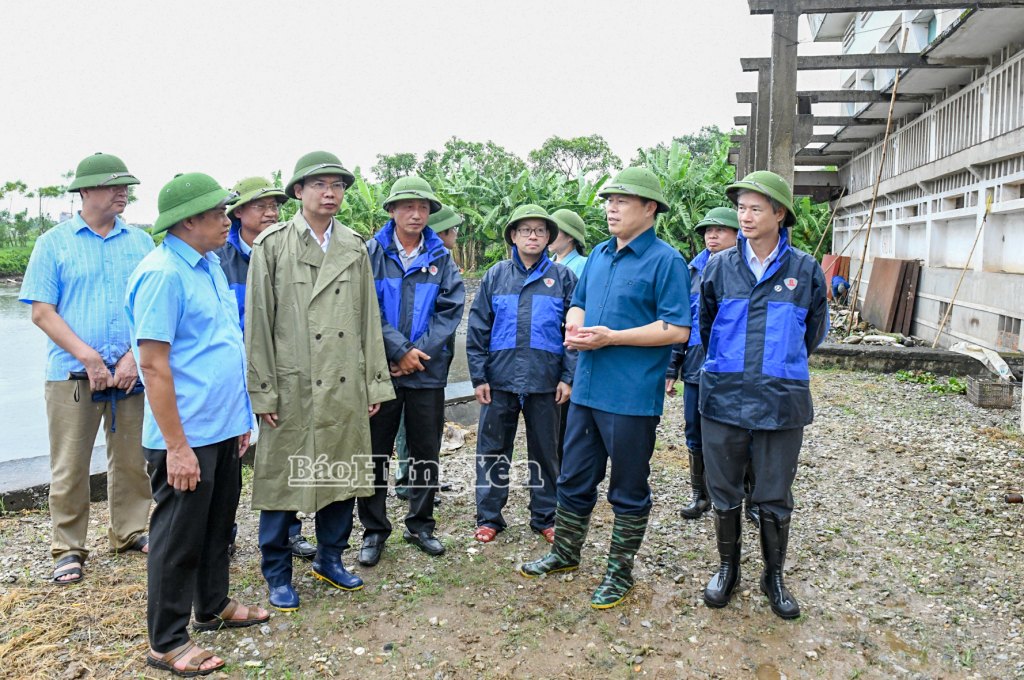   Đồng chí Phó Bí thư Thường trực VV88 casino Trần Quốc Toản đi kiểm tra, chỉ đạo công tác phòng, chống bão số 3