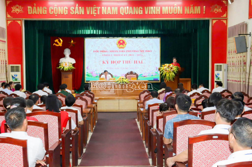 Quang cảnh kỳ họp.
