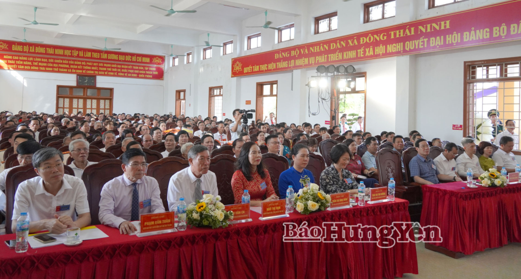   Xã Đông Thái Ninh: Phấn đấu tốc độ tăng trưởng giá trị sản xuất bình quân 13,9%/năm