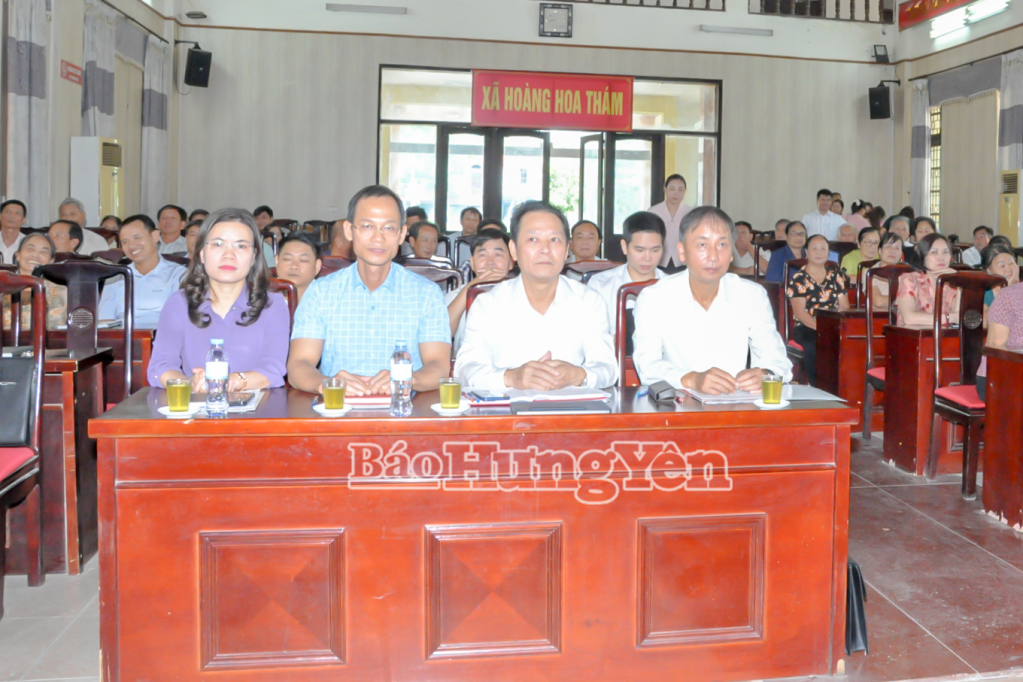   Xã Hoàng Hoa Thám: Đánh giá sơ bộ kết quả thực hiện mô hình chính quyền địa phương 2 cấp