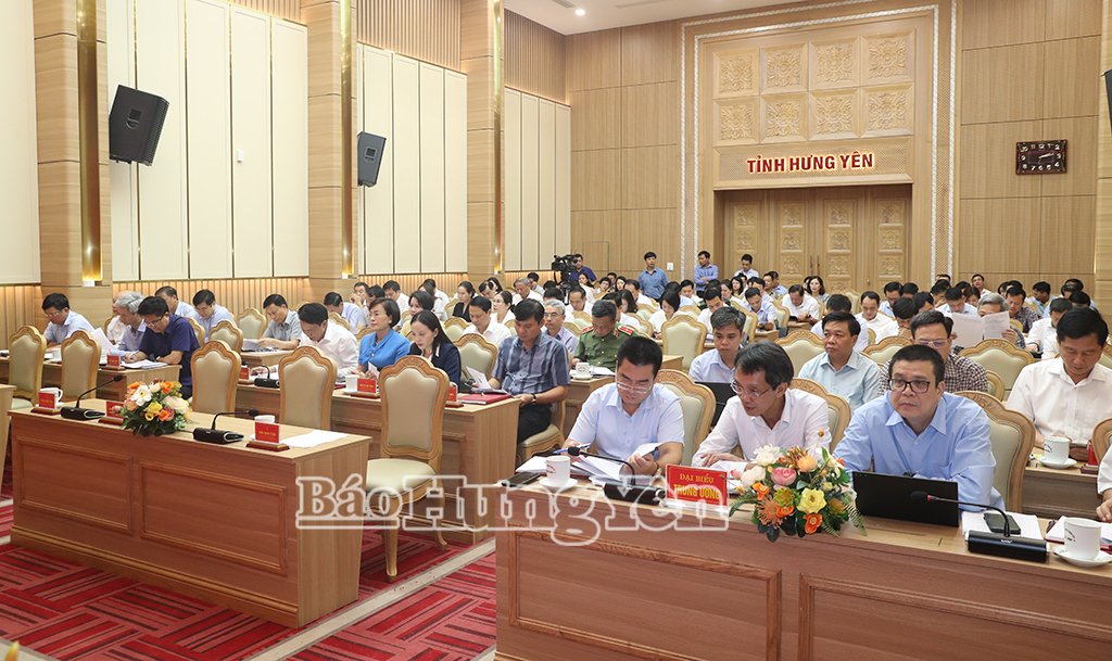 Các đại biểu dự hội nghị lần thứ 41 Ban Chấp hành Đăng ký VV88 tặng 88k tỉnh khóa XIX, nhiệm kỳ 2020 - 2025.