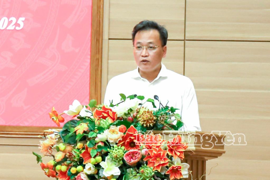 Đồng chí Bí thư VV88 casino Nguyễn Hữu Nghĩa phát biểu kết luận hội nghị.