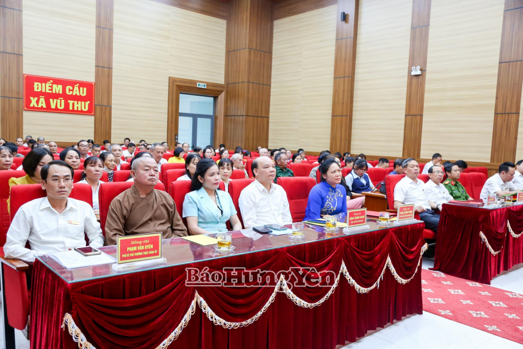   Xã Vũ Thư tuyên dương điển hình tiên tiến trong phong trào thi đua yêu nước