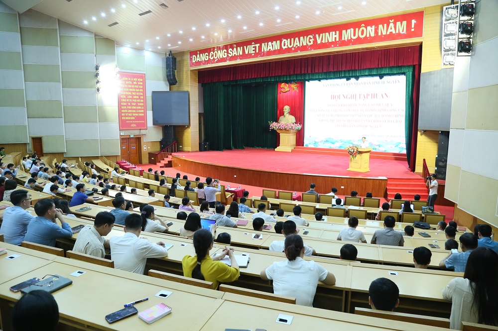   Văn phòng UBND tỉnh tập huấn nâng cao hiệu quả hoạt động của Trung tâm Phục vụ hành chính công cấp xã