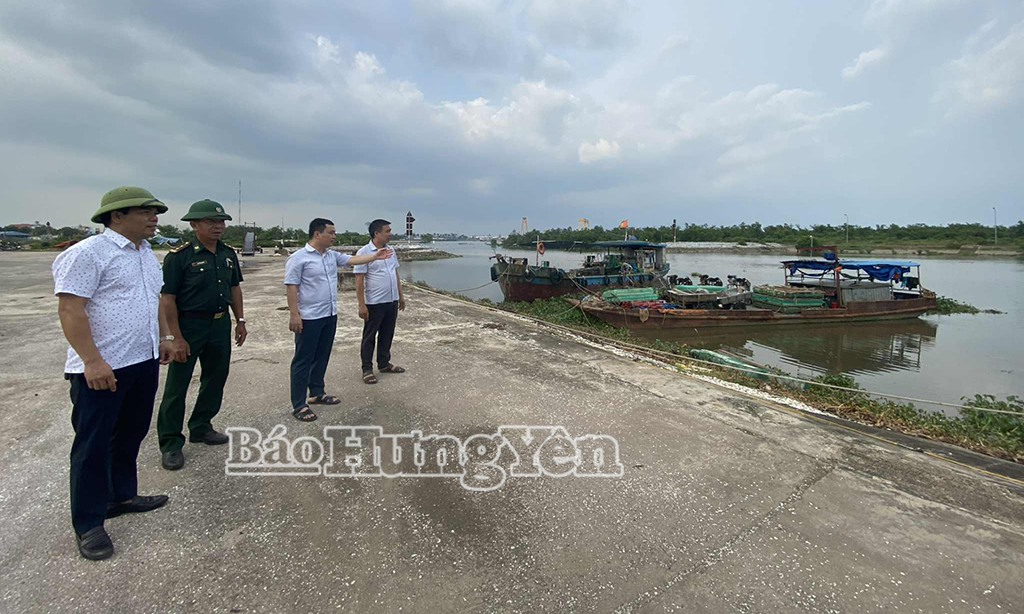   Xã Thái Ninh chủ động ứng phó bão số 9