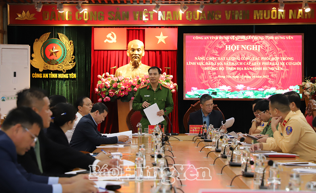   Nâng cao chất lượng công tác phối hợp trong lĩnh vực đào tạo, sát hạch, cấp giấy phép lái xe