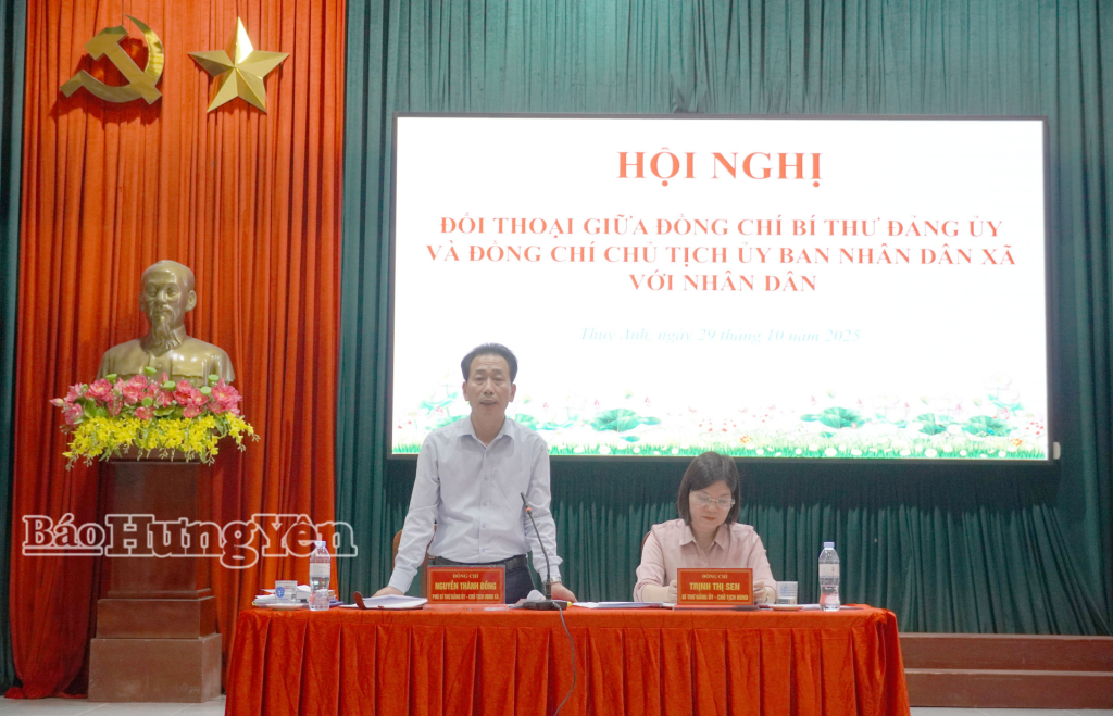   Lãnh đạo xã Thụy Anh đối thoại với VV88 đăng ký nhận 68k