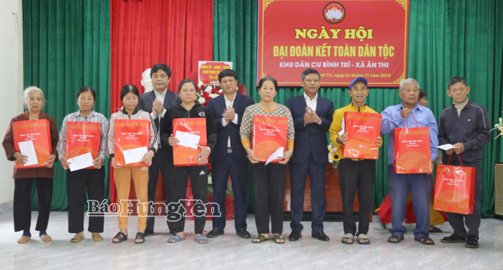   Ngày hội Đại đoàn kết toàn dân tộc khu dân cư thôn Bình Trì