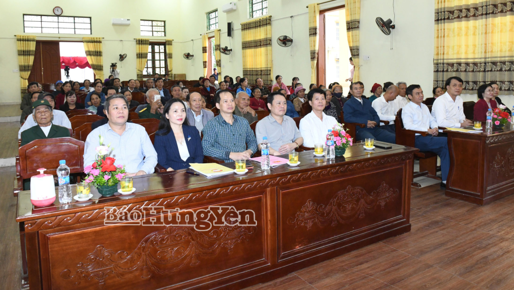   Khu dân cư Châu Tiến, xã Quỳnh Phụ tổ chức ngày hội Đại đoàn kết toàn dân tộc