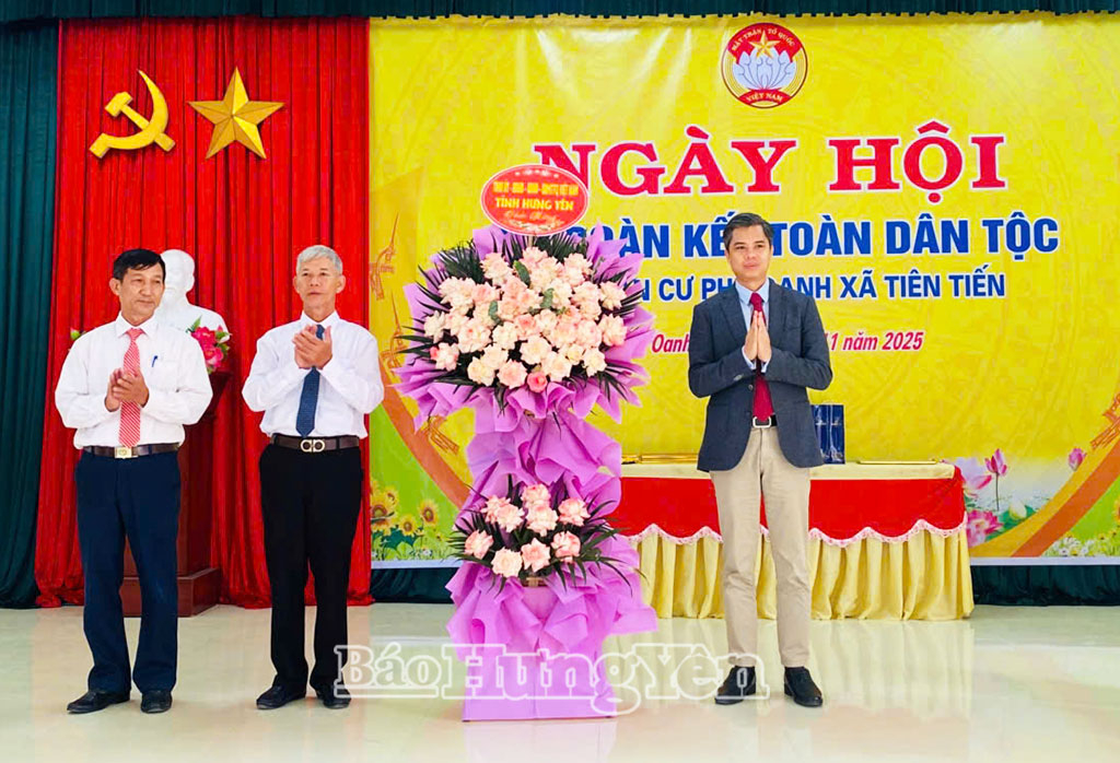   Các khu dân cư tổ chức Ngày hội Đại đoàn kết toàn dân tộc năm 2025