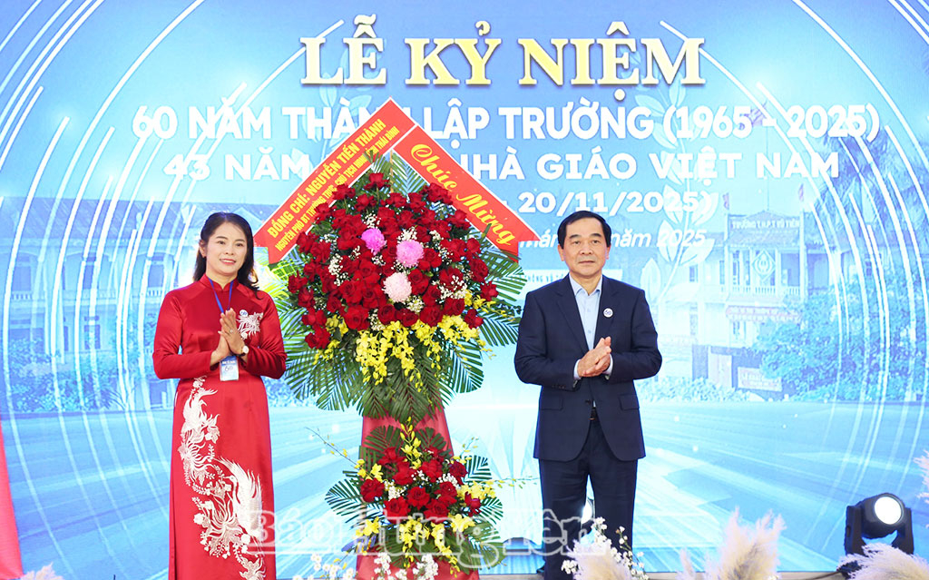   Trường THPT Vũ Tiên: Kỷ niệm 60 năm ngày thành lập