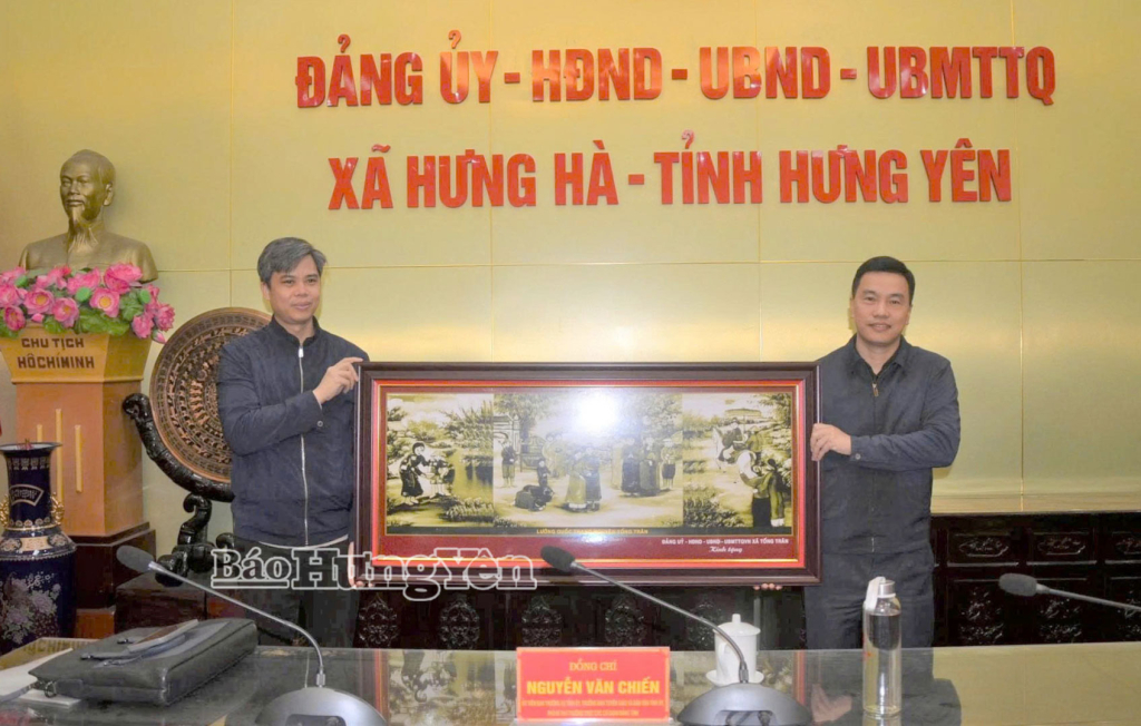   Đồng chí Trưởng ban Tuyên giáo và Dân vận VV88 casino làm việc với các xã: Hưng Hà, Tiên La, Diên Hà, Thần Khê, Tiên Tiến, Tống Trân