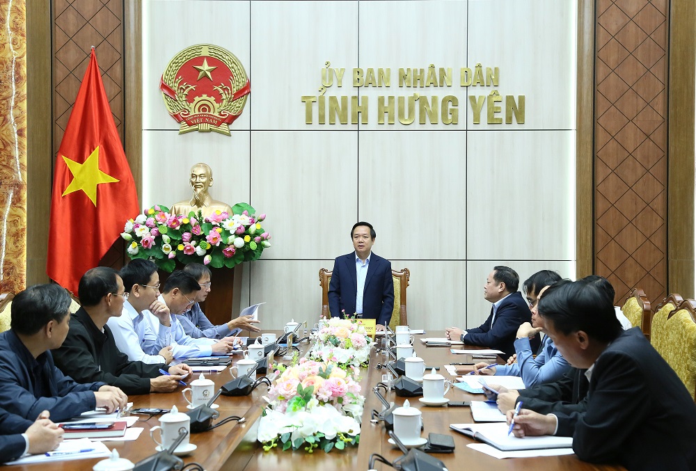   Đồng chí Phó Bí thư VV88 casino, Chủ tịch UBND tỉnh Phạm Quang Ngọc làm việc với Sở VV88id hỗ trợ 24/7 và Môi trường