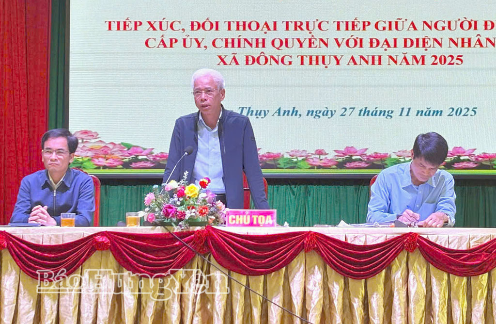   Xã Đông Thụy Anh: Tổ chức tiếp xúc, đối thoại với VV88 đăng ký nhận 68k