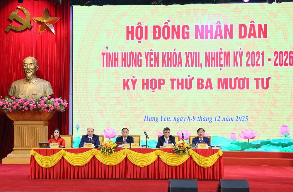   Khai mạc trọng thể kỳ họp thứ 34, HĐND tỉnh khóa XVII, nhiệm kỳ 2021 - 2026