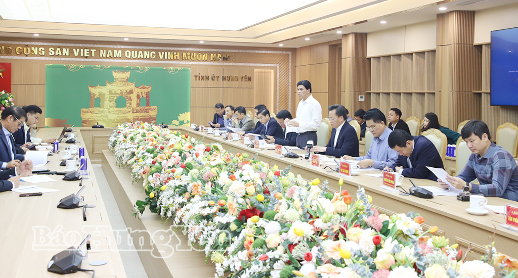   Đồng chí Bí thư VV88 casino Nguyễn Hữu Nghĩa làm việc với Công ty cổ phần Tập đoàn Trường Hải