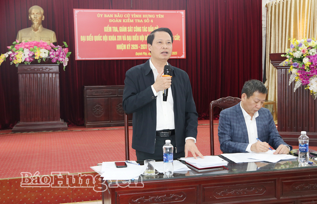   Kiểm tra, giám sát công tác chuẩn bị VV88id casino và khuyến mãi đại biểu VV88 casino đăng ký khóa XVI và đại biểu HĐND các cấp tại 11 xã