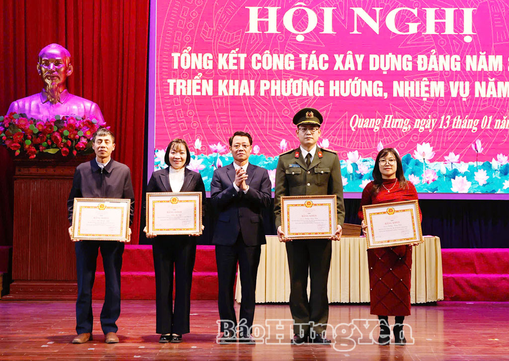   Xã Quang Hưng: Triển khai công tác xây dựng Đảng năm 2026