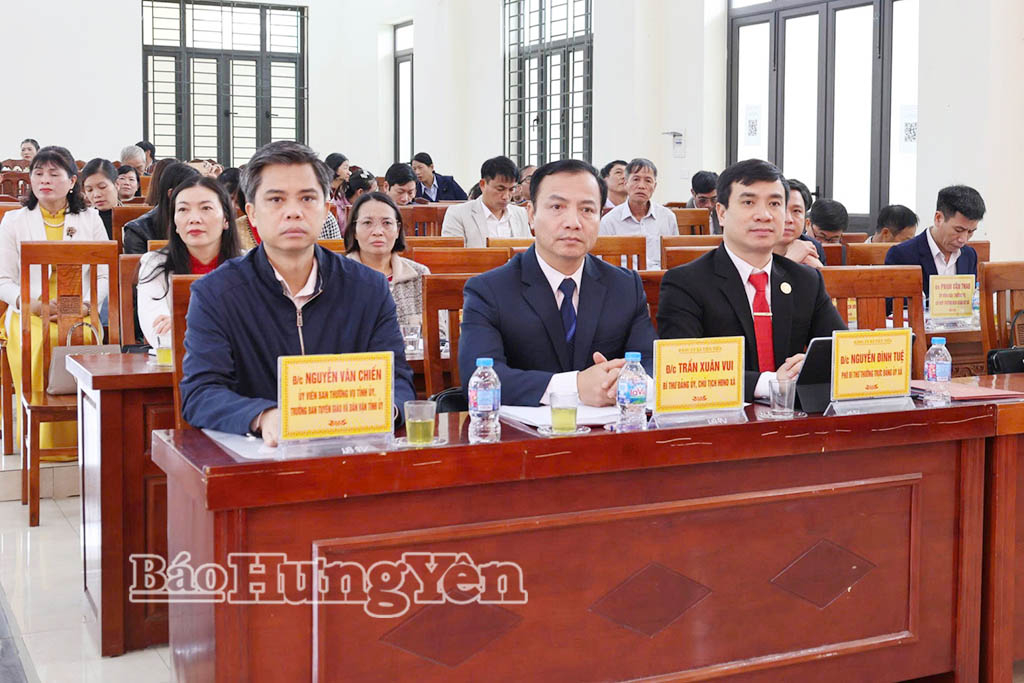   Đảng ủy xã Tiên Tiến triển khai công tác xây dựng Đảng năm 2026