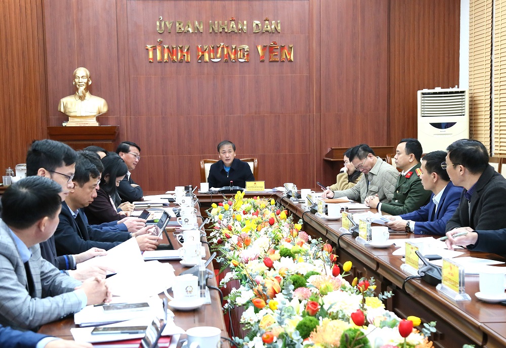   UBND tỉnh nghe và cho ý kiến về một số nội dung quan trọng