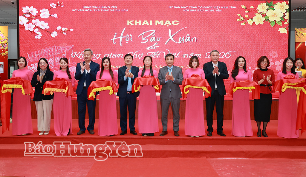   Khai mạc “Hội Báo Xuân và Không gian Chợ Tết Việt năm 2026”