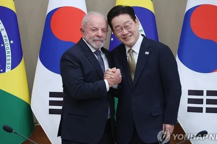   Hàn Quốc và Brazil nâng tầm quan hệ song phương