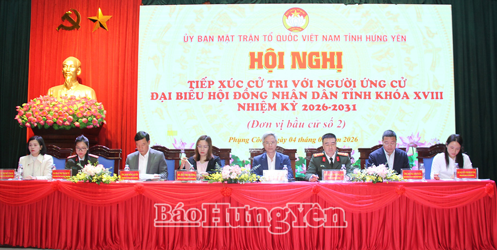   Hội nghị tiếp xúc giữa cử tri với người ứng cử đại biểu HĐND tỉnh khóa XVIII, đơn vị VV88id casino và khuyến mãi số 2