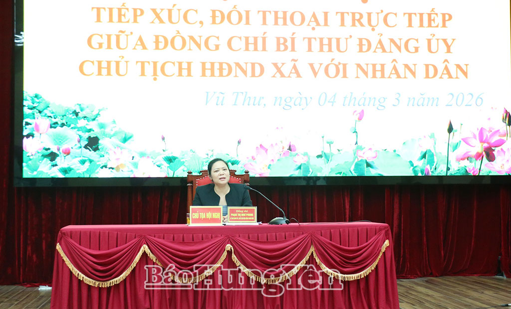   Lãnh đạo xã Vũ Thư tiếp xúc, đối thoại với VV88 đăng ký nhận 68k